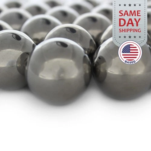 Fyna -(25) 1/2" Inch Chrome Steel Bearing Balls (G25 Precision - Aisi 52100)