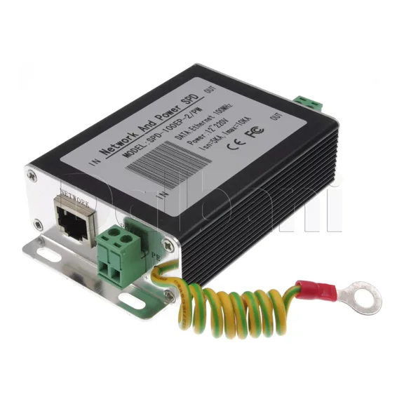 Fyna -38-69-0078 Rj45 To Rj45 & Dc Power Surge Protector 10Ka