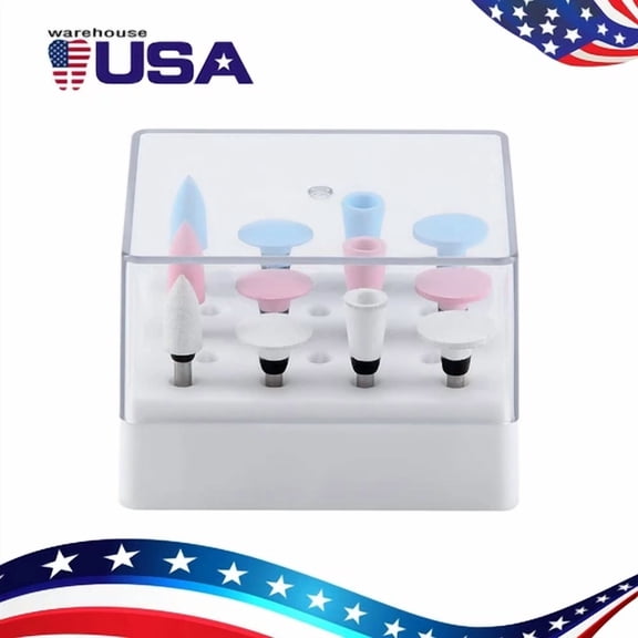 Fyna -Dental Composite Polishing Kit Ra 2.35Mm Silicone Burs Polisher For Contra Angle