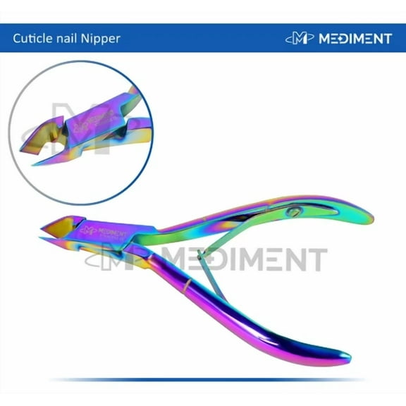 Fyna -Stainless Steel Cuticle Nail Nipper Clipper Manicure Plier Cutter Tool Feet Care