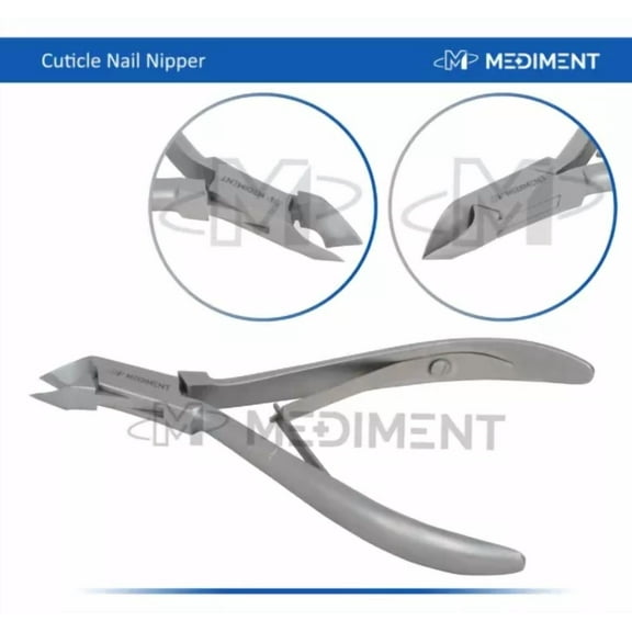 Fyna -Stainless Steel Cuticle Nail Nipper Clipper Manicure Plier Cutter Tool Feet Care