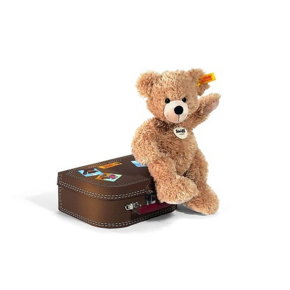 Steiff Fynn Teddybr im Koffer 28 cm, beige