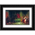 thumbnail image 1 of Fyodor Bronnikov 2x Matted 24x20 Black Ornate Framed Art Print 'Mosaicists before the court three in Venice in the second half of the XVI century', 1 of 2