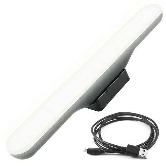 Fyrome Dimmable Touch Light Bar Wall Reading Light Stick On Bunk Bed Lamp Wall Mounted Lamp 3 Color Reading Lamp LED USB able Bar Lights wtih Built-in 2300mAh Stick Magnet Mount