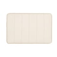 thumbnail image 1 of Fysho Apricot Memory Foam Bath Rug, 1' x 1', 1 of 1