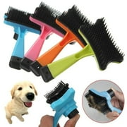 Fysho Pet grooming brush Pet Automatic Multi-functional Plastic Comb for Dogs Cats Pet Hair Removal Brush One Button Control