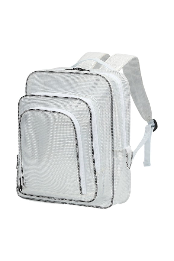 Anti Static Clear PVC Tool Backpack,No Dust Engineer Bag,Cleanroom Tool Backpack