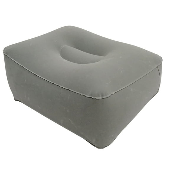 FytStycale Foot Rest for Desk at , Inflatable Foot Stool Cushion , Gaming, Computer, Office Gray