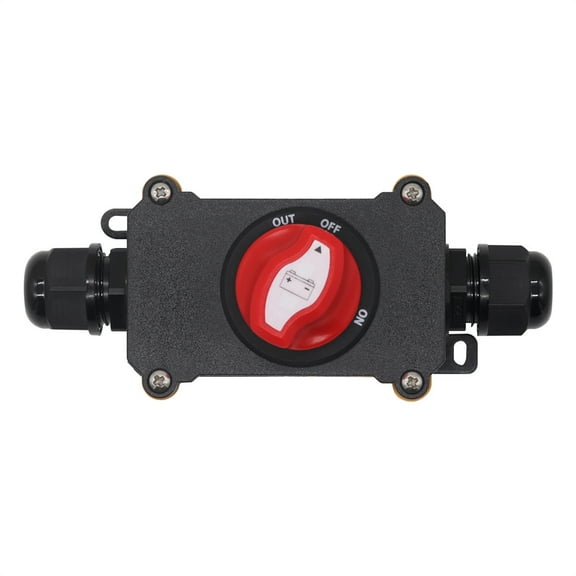 Fyuu 150A Waterproof Battery Disconnect Switch Cut Off Power Switch For Car, Vehicle, Truck, Winch, Atv, Rv, Marine, Boat