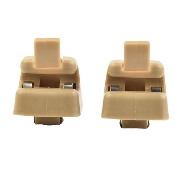 Fyuu 2Pcs 12681000127101 Car Sun Visor Clips Holders For Mercedes