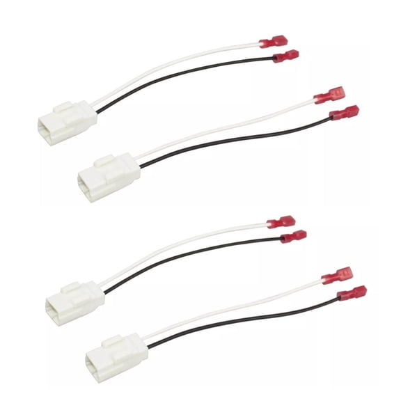 Fyuu 4 Speaker Wiring Harness 72-6515 For Chrysler Dodge Durango Jeep Grand Cherokee