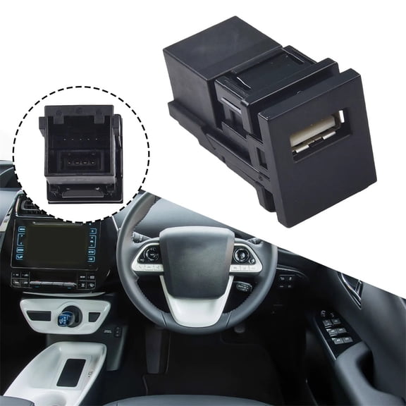 Fyuu Auxiliary Usb Port 86190-12040 For Toyota Rav4 Sienna 2018-2022