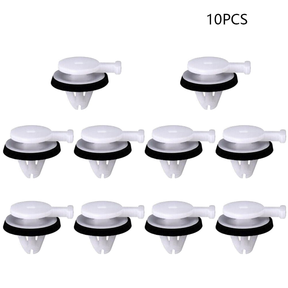 MOTOALL 10-Piece Trim Clip Set For Land Rover LR3 LR4 Range Rover Sport (2006-2013) - Front Windshield Pillar