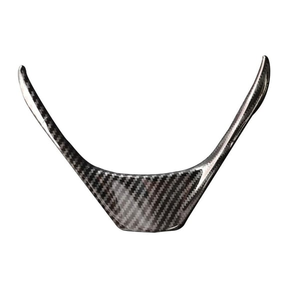 Fyuu For 2014-2018 Toyota Corolla Car Console Steering Wheel Cover Carbon Fiber Trim