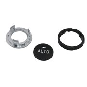 Fyuu Front/Rear Ac Climate Control Knob Button Cover For Bmw X5 2014-18 X6 2014-2019