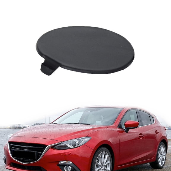 Fyuu Rear Left Bumper Tow Eye Hook Cover Cap Bjt6-50-El1 For Mazda 3 2014-2016
