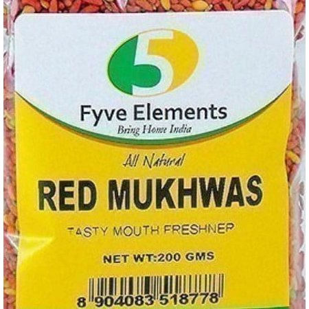 Fyve Elements Red Mukhwas 7 oz bag Pack of 3