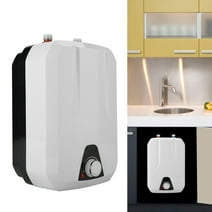 Fyydes 1500W  8L Mini Electric Water Heater Kitchen Shower Hot Water Heating System for Bathroom