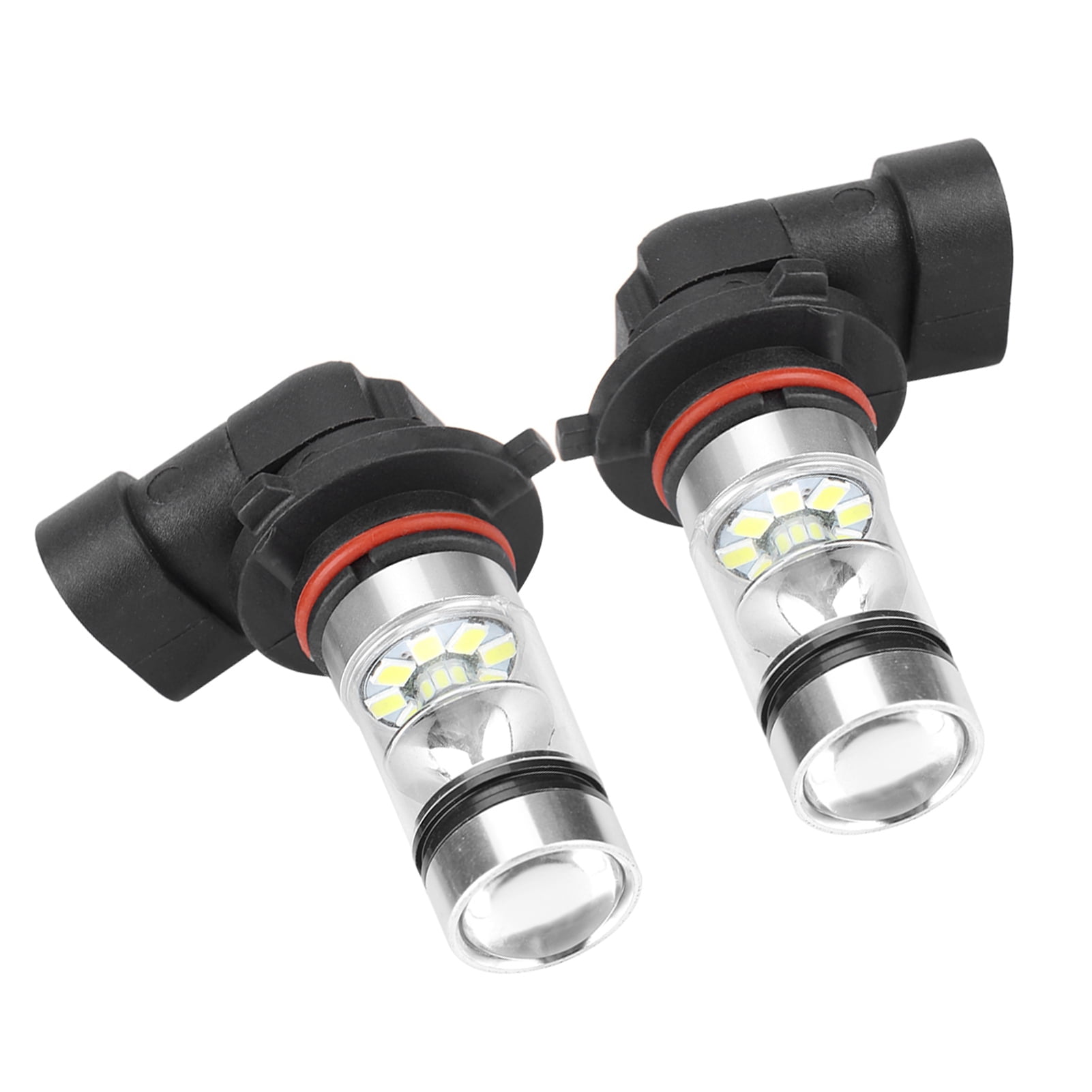Fyydes 2pcs 9006/HB4 100W White LED High Bright Headlight Bulbs Kit Fog Light Car Driving Lamp, Car Fog Light, Fog Driving Light