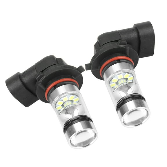 Fyydes 2pcs 9006/HB4 100W White LED High Bright Headlight Bulbs Kit Fog Light Car Driving Lamp, Car Fog Light, Fog Driving Light