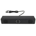 thumbnail image 1 of Fyydes ABS Stereo Surround Sound 12.99" Sound Bar, Black, 1 of 8