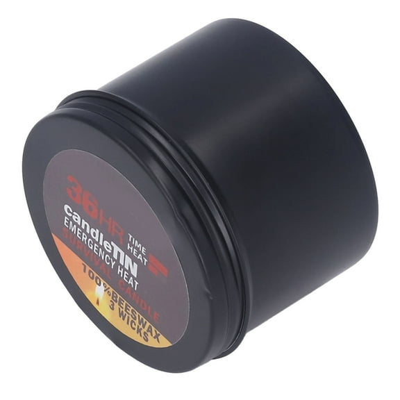 Fyydes Candles Emergency,Long Burning Candles,Survival Candle 3 Wicks 36 Hours Burning Natural Sweet for Portable Emergency Candle For Home Outdoor