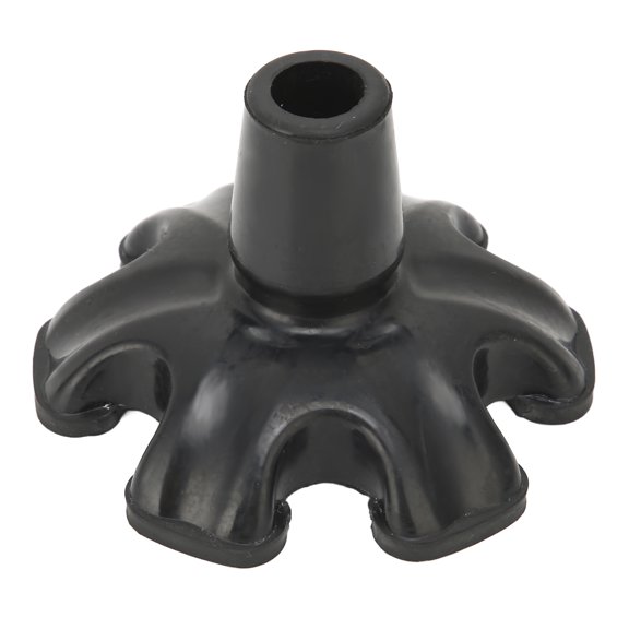 Fyydes Cane Tips 6 Pillar Design Nonslip Rubber 19mm Crutch Tips with for Walking Stick Shooting Stick,Rubber Tips for Canes,Crutch Tips
