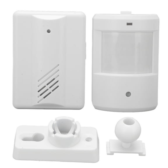 Fyydes Door Entry Alert,Wireless Driveway Alarm Infrared Motion Sensor Weatherproof for Home,Security Alert System