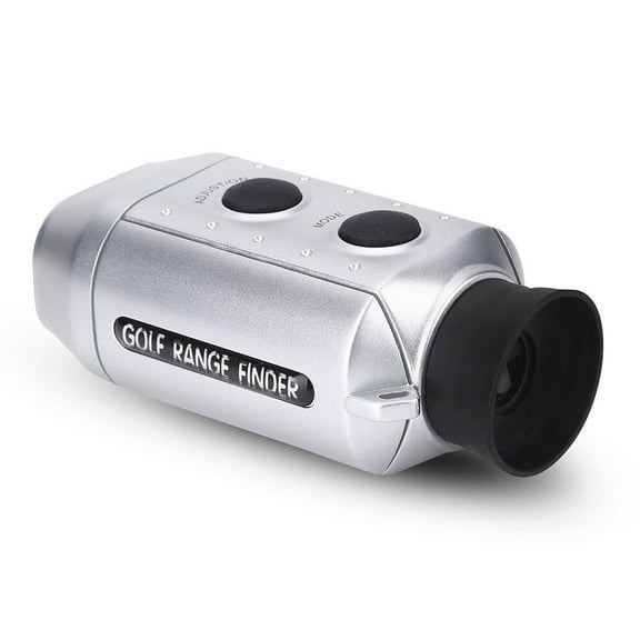 Fyydes Golf Rangefinder, 7x Magnification, Silver, Handheld Distance Meter