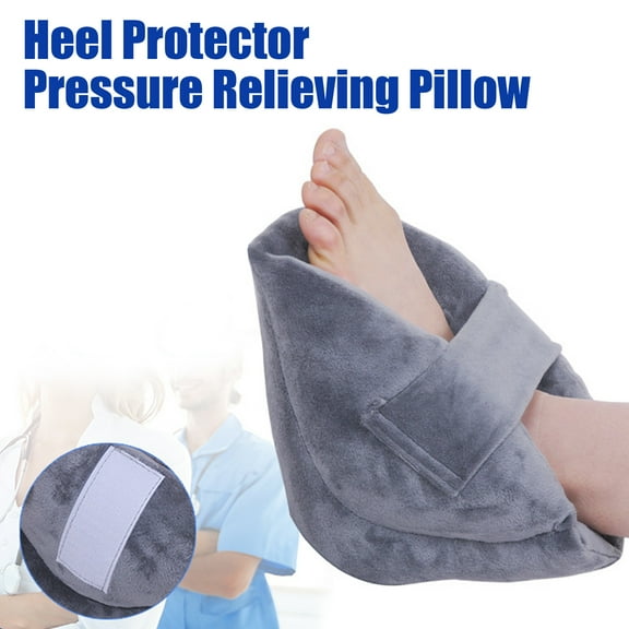 Fyydes Heel Cushion Protector Pillow to Relieve Pressure from Sores and Ulcers, Adjustable in Size,Foot Suppot Pillow