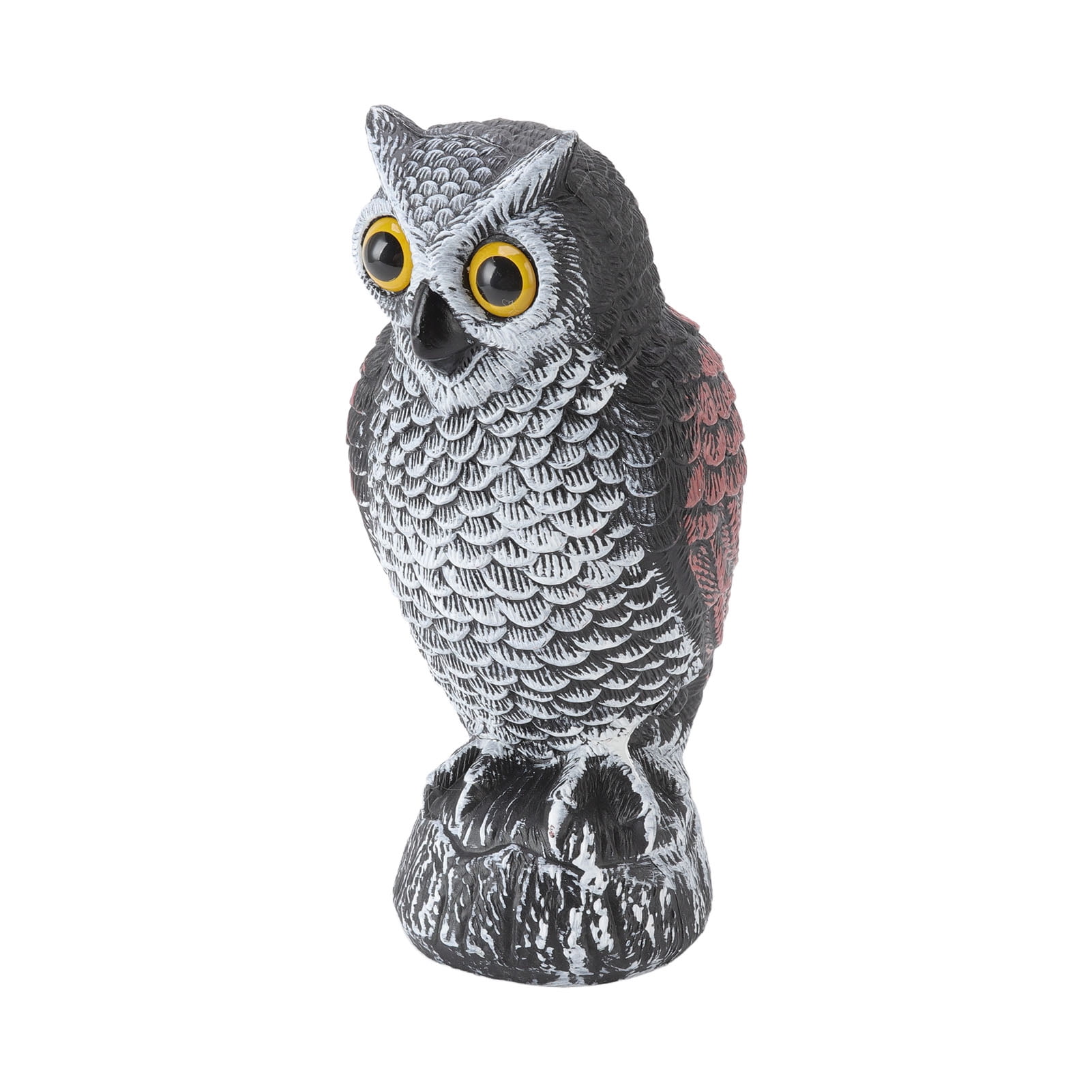 FAGINEY Owl Decoy Plastic Owls to Scare Birds Away Owl Scarecrows for