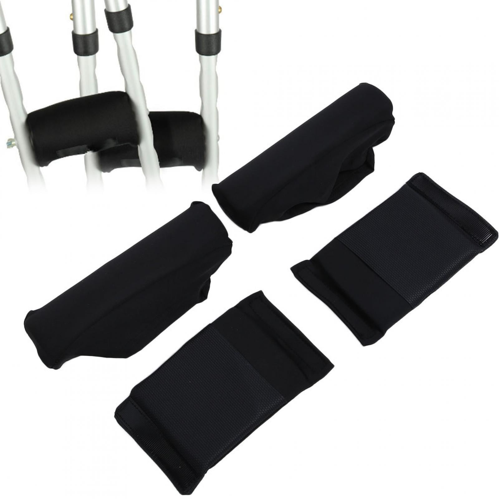 Fyydes Patient Elderly Non‑Slip Soft Crutch Pads Walking Arm Crutches