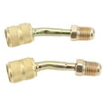thumbnail image 1 of Fyydes R410A Adapter for Mini Split HVAC System 5/16" Female Quick Couplers x 1/4" Male  for Mini Split System Air Conditioners, 1 of 8