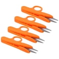 thumbnail image 1 of Fyydes Sewing Sissors,3pcs Crochet Scissors Incisive Blade Lightweight Portable Orange Color Stainless Steel Mini Scissors For Embroidery,Crochet Scissors, 1 of 8