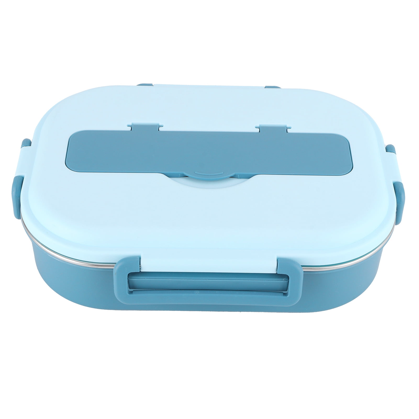 Container Sets,Stainless Steel Insulated Tiffin Bento Box 4 Grid Prevention  Rustproof Portable Lunch Box for Adult