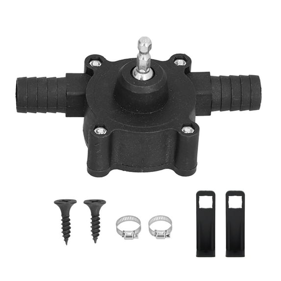 Fyydes Water Transfer Pump,Hand Electric Drill Pump Convenient Home Small Water Transfer Pump For Irrigation Gardening,Electric