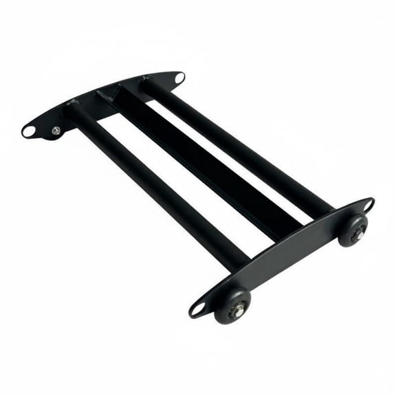 Fzaqwen 1 Four Wheel Core Roller Steel Frame Abdominal Trainer for Stability Strength Building Fitness Equipment