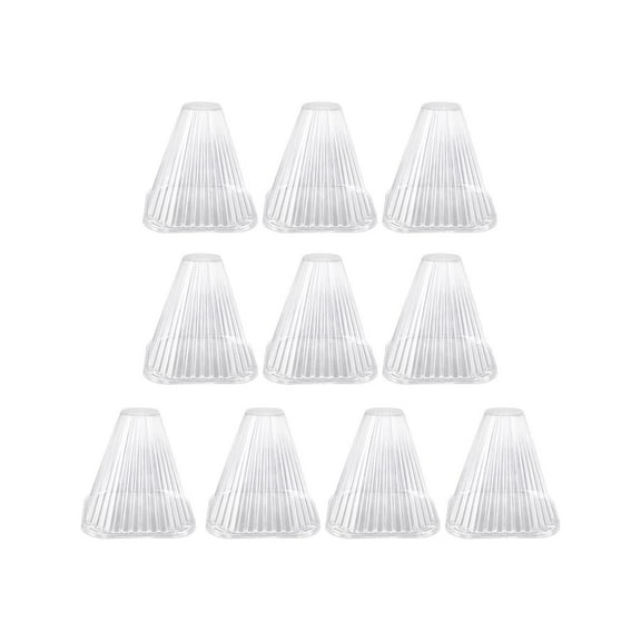 Fzaqwen 10 Pieces Garden Cloche Dome Plant Bell Cover Garden Accessories Mini Greenhouse
