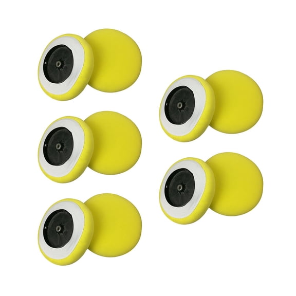 Fzaqwen 10 Pieces Polishing Bonnet Buffing Pad Covers Polisher Accessories Buffer Waxers Diameter 24cm