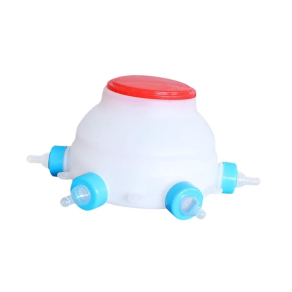 Fzaqwen 2.5L Animal feed Bottle Farm Drinking Equipment Animal Bottle for Puppy Pig Lamb