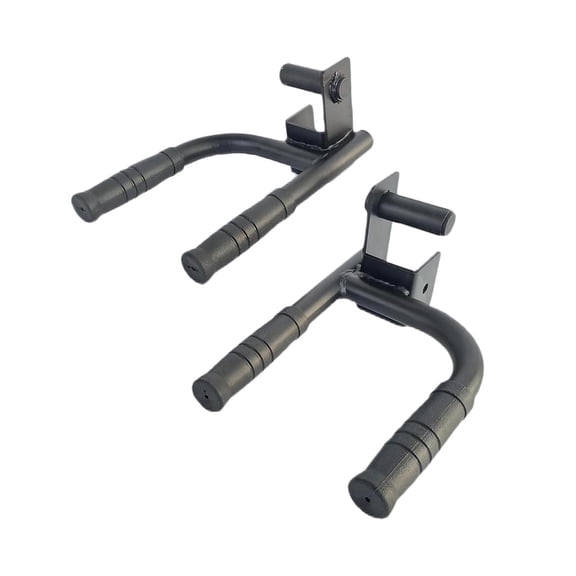 Fzaqwen 2 Pieces Bar Push up Grip Handles Strength Training Exercising for Squat & Power Wide margin
