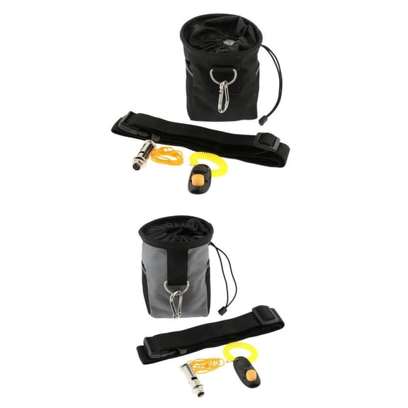 Fzaqwen 2pcs Dog Training Feeding Treat Puppy Pooch Haversack