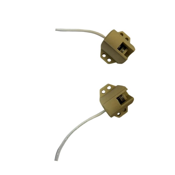 Fzaqwen 2pcs R7S Socket Ceramic Lamp Holder Base For Double-ended Metal Halide DIY Lamp