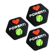 Fzaqwen 3 Pieces Tennis Racquet Vibration Stoppers Lightweight Tennis Gift Tennis Racket