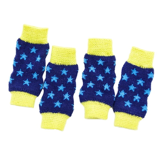 Fzaqwen 4 Pieces / Piece Pet Dog Cat Leg Hook Protea Star Pattern Cute Non-Slip Leg XL