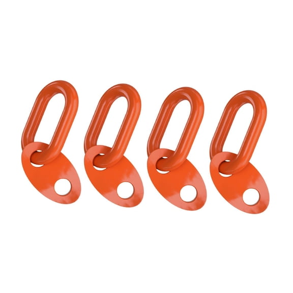 Fzaqwen 4Pcs 7100 Engine Lifting Bracket 5500 lb Capacity Replace Engine Support Bar Orange