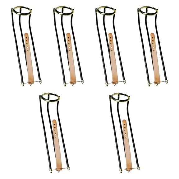 Fzaqwen 6 Pieces of Pool Table Pocket Rails, Pool Table Slide Rails, Billiard Equipment, Style C