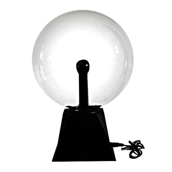 Fzaqwen 6inch Plasma Ball Table Lamp Disco Party Light Globe Touch & Sound Motion