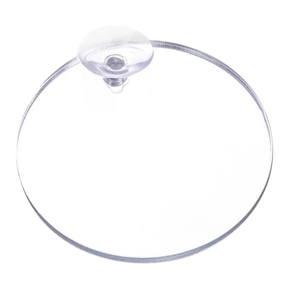 Fzaqwen Acrylic Betta Training Mirror Practical Betta Fish Tank Accessories with Suction 6CM