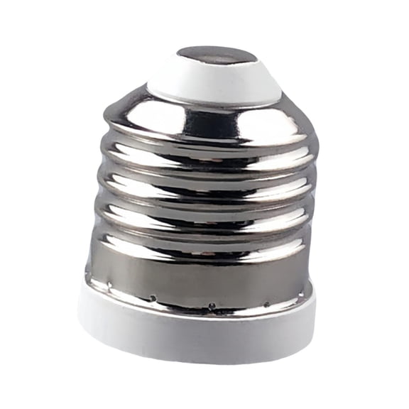 Fzaqwen Adapter Lamp Socket Converter LED Lamp Adapter Standard Socket Conversion Tool Metal Material Heat Resistant for Residential Area Office Test Installa E27 to E12